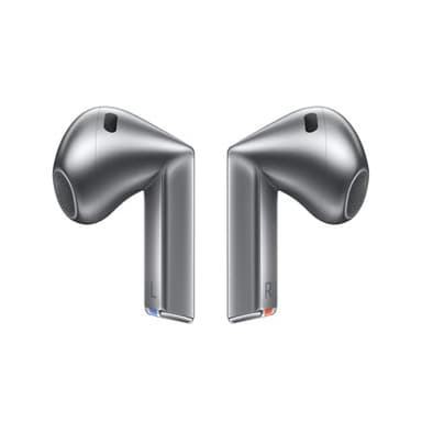 SAMSUNG Galaxy Buds 3 AI True Wireless Bluetooth Earbuds, Open Type Fit, Active Noise Cancellation, 360 Audio, Touch Control, Silver [US Version, Amazon Exclusive, 2Yr Warranty]