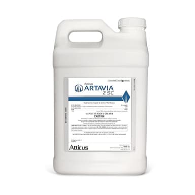 Atticus Artavia 2 SC Azoxystrobin Fungicide (1 GAL) - Fungus Control for Lawns and Landscapes - Anthracnose, Brown Patch, Leaf Spot, Rhizoctonia