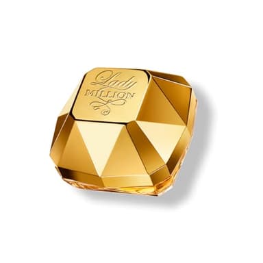 Rabanne Lady Million Eau de Parfum - Long Lasting Floral Woody Perfume for Women with Jasmine, Honey & Patchouli - Women's Designer Fragrance, 1 oz