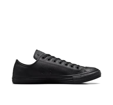 Converse Unisex Adult Chuck Taylor All Star Low Top, Black Mono, 14 Womens/12 Mens