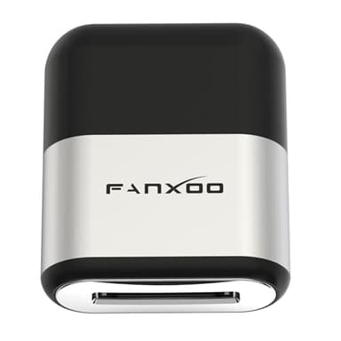 Fanxoo DockPro Bluetooth Adapter for Bose Sounddock iPod Docking 30 pin Bluetooth 5.3 Adapter Compatible for iPhone iPod Docking Station (Silver Black)
