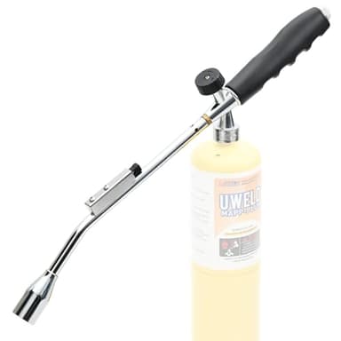 CAMPFIRE Grill Torch Charcoal Starter - Propane Torch, 50,000btu Flame Control Blow Torch With Ergonomic Handle For Charcoal Fire Starter,Weed Burner,Snowmelt(Fuel Not Included)