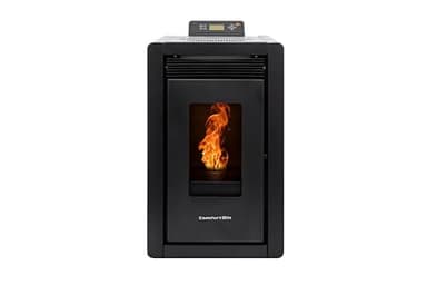 Generic Comfortbilt Small Mini Pellet Stove HP 40 1,500 ft² 25 LB Hopper Apline Series, Black