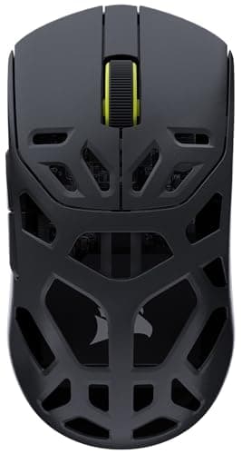 Corsair Sabre v2 PRO Wireless MG FPS Gaming Mouse – 33,000 DPI Marksman S Sensor, 8,000Hz Hyper-Polling, Durable Magnesium, Lightweight, Up to 120hr Battery – Black