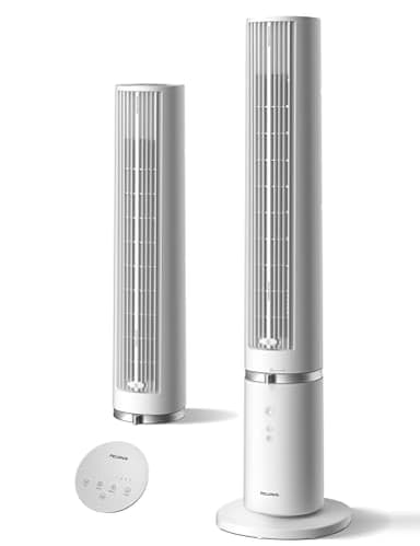 PELONIS 40-Inch Tower Fan for Bedroom, Fan That Blows Cold Air, Oscillating Fan with Innovative Washable Design, 2000 CFM, 28ft/s Airflow, 4 Speeds + 2 Modes, 90° Oscillation, 23dB Quiet
