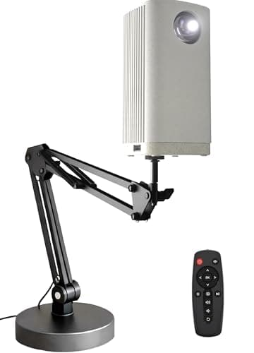 Art Drawing Projector, Adjustable Focus Tracing Projector, Desktop Cookie Cake Decorating Drawing Tracing Wall Art Canvas Painting Sketching Tool for Artists, Supports iOS/Android, USB