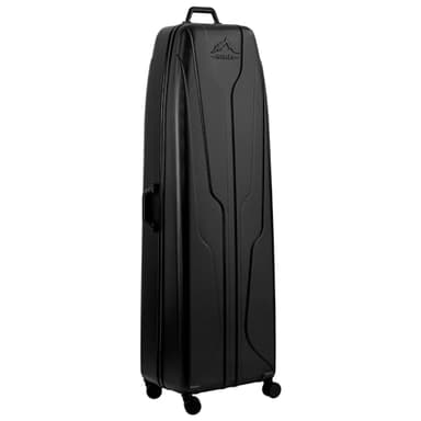 Hard Case Golf Travel Bag, Golf Travel Case - Ultimate Protection, Waterproof & Durable, Elegant Designed for Golf Clubs (Obsidian Black)
