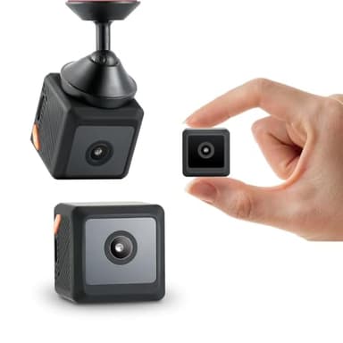 MORNGC 1080P HD Mini Wireless Camera with Long Battery Life, AI Human Eye Detection, Auto Night Vision, WiFi, Baby Monitoring, SD Card Loop Recording and App Control