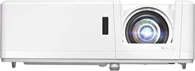 Optoma GT1090HDRx Short Throw Laser Home Theater Projector | 4K HDR Input | Reliable Lamp-Free Operation 30,000 hours | Bright 4,200 Lumens for Day and Night Viewing