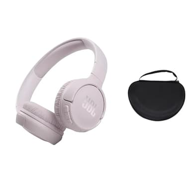 JBL Tune 510BT Wireless On-Ear Headphones Pure Bass Sound, Bluetooth 5.0, 40H Battery, Multi-Point Connectivity, Hands-Free Calls, Lightweight & Foldable Design, Includes Travel Carrying Case