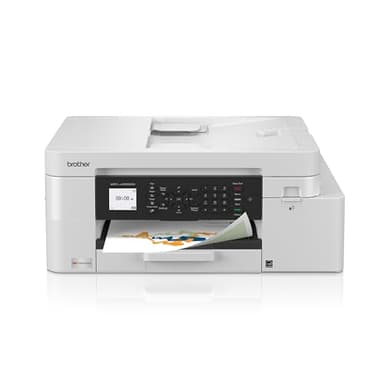 Brother INKvestment 4355 Wireless Color Inkjet All-in-One Printer with 1.8” Color Display and Manual Feed Slot | Includes Refresh Subscription Trial(1) (MFC-J4355DW)