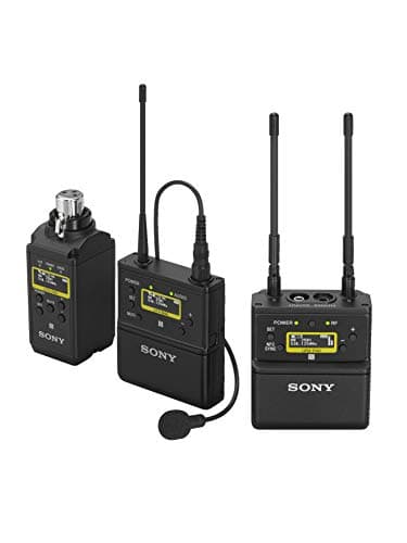 Sony UWP-D26 Integrated Digital Wireless Microphone, Bodypack and Plug-on Transmitter + Portable Receiver Package