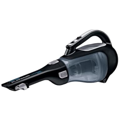 BLACK+DECKER dustbuster 20V Hand Vacuum Cordless Rechargeable, Car Vacuum Portable, Powerful Suction AdvancedClean Hand Vac with Extendible Crevice Tool, Flip-Up Brush and Charging Base (BDH2000L)