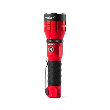 NEBO IllumaTrace Blood Tracker Flashlight | 180 Lumens, 3 Hour Run Time, Rechargeable Tracking Light for Big Game Hunters, Waterproof, High Grip Handle, White Light Mode, Includes USB Charging Cable