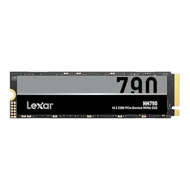 Lexar 8TB NM790 SSD PCIe Gen4 NVMe M.2 2280 Internal Solid State Drive, Up to 7000/6200 MB/s Read/Write, Compatible with PS5, for Gamers and Creators, Black (LNM790X008T-RNNNU)