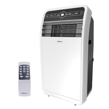 Shinco 10,000 BTU Portable Air Conditioner with Heater up to 400 Sq. Ft, Ac Heater Combo Window Unit, Portable AC Unit with Dehumidifier & Fan, Cools & Heats,Remote Control and Window Kit