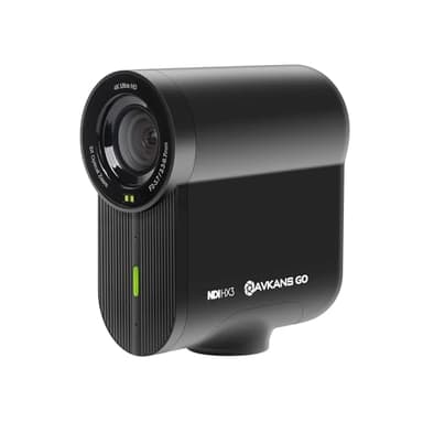 AVKANS Go 4K Camera, Wireless Live Streaming Cámara WiFi Sport Action 90 Degree Wide Angle Webcam with 9X Zoom, Video Recording Camera for Baseball/Softball/Volleyball/Basketball Gamechanger