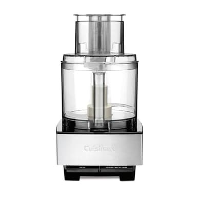 Cuisinart Food Processor, 14-Cup Vegetable Food Chopper for Mincing, Dicing, Shredding, Puree & Kneading Dough, 720-Watt Motor, Stainless Steel, DFP-14BCNY