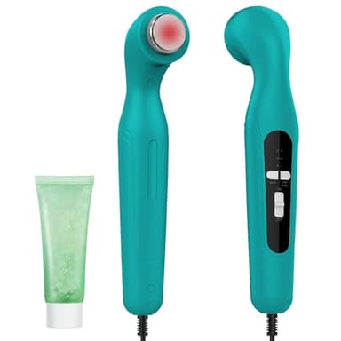 changgui KJ Portable Silent Shockwave Therapy Machine, Effective Electromagnetic Extracorporeal E-D Shock Wave Therapy Machine Pain Relief Body Massager Muscle Relax Massage Gun