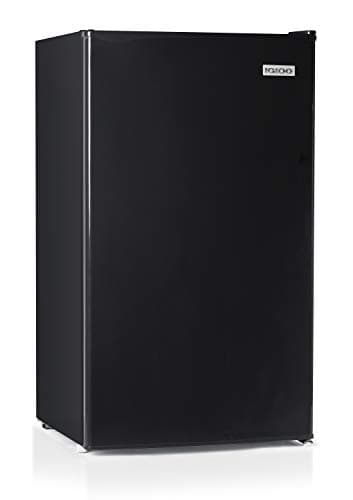 Igloo 3.2 Cu.Ft. Mini Fridge with Freezer - Single Door Compact Refrigerator with Glass Shelves for Homes, Dorms & Offices- Keep Snacks, Drinks & Frozen Foods Cool with Temperature Control Mini Fridge