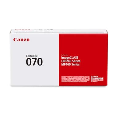 Canon Genuine 070 Black Toner Cartridge Compatible with MF465dw, MF462dw, LBP247dw, LBP246dw
