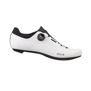 Fizik Vento Omna Wide, Boa Road Bike Clip-in Cycling Shoes, White, 11.5 Wide
