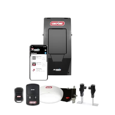 Genie 6172H-O Wall Mount Smart Garage Door Opener with Aladdin Connect, Wall Mounted Compact Space Saving Opener