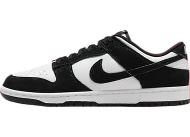 Nike Dunk Low Retro Men's Shoes (FQ8249-100, White/White/Black) Size 7