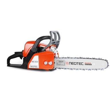 31.8cc 14 Inch Gas Chainsaw, Gasoline Powered Chain Saw 2-Stroke Gas Chainsaws, Portable Chain Saw for Tree Wood Cutting NEOTEC NS832