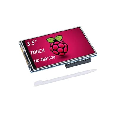 3.5 Inch 480x320 Touch Screen TFT LCD SPI Display Panel for Raspberry Pi 5, Pi4B, 3B+, 3B, 2B