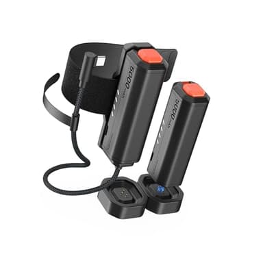KIWI design P5000 Compact Power Bank, 2 Pack 5000mah Battery Pack Compatible with Meta Quest 3/3S/2/Pro, 20W Fast Charing, Swap for Infinite Power, Suitable for Sport Camera and All Type-C Devices