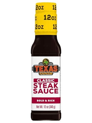 Texas Roadhouse Classic Steak Sauce, 12 oz. Bottle, Perfect Steak Marinade or Dipping Sauce, Made with Vinegar, Onion and Garlic