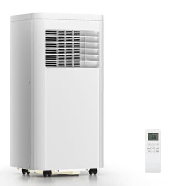 ZAFRO Portable Air Conditioners, 10000 BTU, 3 in 1 Portable AC Unit with Window Kits, Fan & Dehumidifier Modes, Cools up to 450 Sq.Ft, LED Display/Remote Control, 24H Timer for Living Room, Bedroom