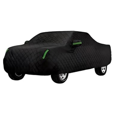 Hail Cover Truck for Ford F150 250/Chevy Silverado/Chevy Colorado/GMC Sierra/Dodge Ram 1500/Toyota Tacoma/Toyota Tundra,Windproof, Rainproof and Sunshade(Color:Black,Size:Fit Truck Length Up to 237")