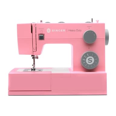 SINGER 4411 Heavy Duty Pink Sewing Machine with Accessories | High Speed, 69 Stitch Applications, Strong Motor, Metal Frame, LED Light & 4-Step Buttonhole
