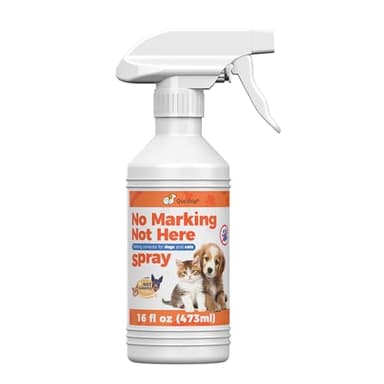 16oz Best Pee Spray for Dogs Indoor & Outdoor – Stop Dog Urinating in House with No More Peeing in House – Dog Stay Away Spray for Furniture, Carpet, Grass – Safe Don't Pee Here Dogs Marking Wrong