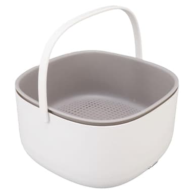 Odorkle Ultrasonic Fruit Vegetable Washing Machine Large Capacity One Button Start 360 Degree Technology Portable Home Kitchen Gadget