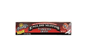 Food For Life Muffins, Seven Sprouted Grains English, 16 oz (Pack of 6)