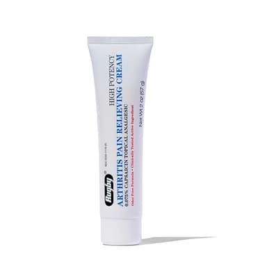 Rugby High Potency Capsaicin 0.075% Cream - Pain Relief Cream for Arthritis - 2 Oz (57g), (1 Pack)