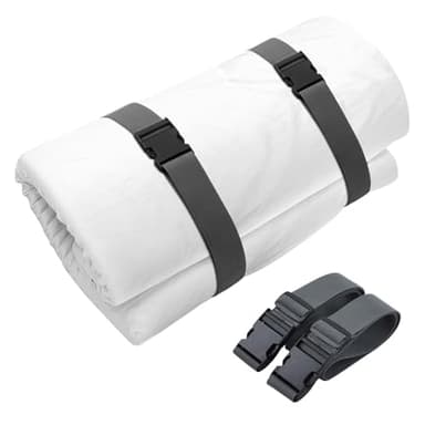 Wowangce 2 Pack Mattress Moving Straps, Adjustable Packing Straps with Buckles for Mattress Storage or Moving, Fits Queen & King (100" x 2")
