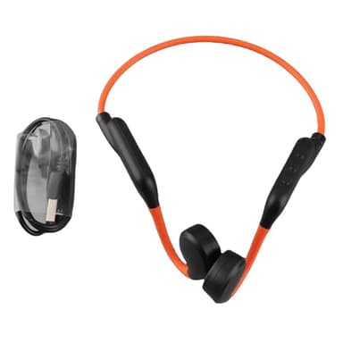 Fdit Bone Conduction Headphones, 5.4 Hearing Assistance with 32GB Memory IP56 for Sports and Daily Use