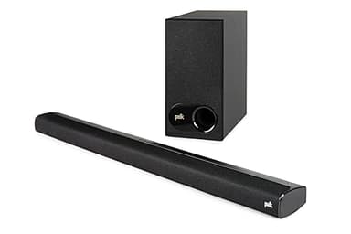 Polk Audio Signa S2 Sound Bar for Smart TV with Subwoofer, Wireless – Exclusive VoiceAdjust Technology, Ultra-Slim Design, Works with 4K & HD TVs, HDMI & Optical, Bluetooth, Wireless Streaming