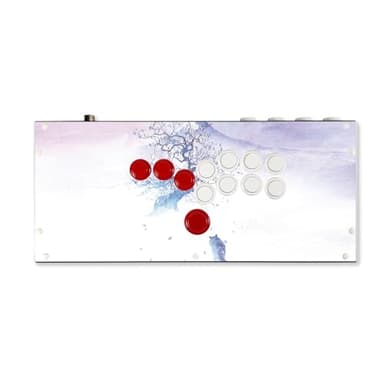 Gaming Skin Compatible with Hit Box (PS4/PC) - Long Way to Fuji - Premium 3M Vinyl Protective Wrap Decal Cover - Easy to Apply | Crafted in The USA by MightySkins
