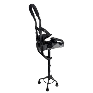 Hands Free Knee Crutch, Knee Crutch Mobility Support for Injury, Disability, Elderly. Replaces Crutches for Adults. Universal for Both Left and Right feet.