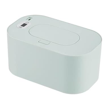 Adult Wipe Warmer Portable Heating Box with Thermostat Control Battery Operated for Cordless Use Energy Saving Wet Tissue Heater Machine Large Capacity for Home Travel and Family Care (Green)