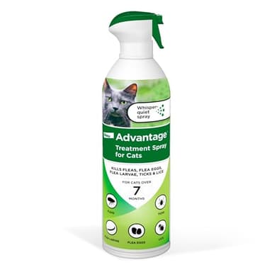 Advantage Cat Flea Treatment Spray | Kills Fleas & Ticks | Cat Flea Spray | 8 oz.