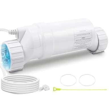 Salt Cell - up to 25,000 Gallons Swimming Pool Chlornie Generator,Chlorination Pool Salt Cell Fits for Hayward W3T-Cell-9 BL1T9H,AquaTrol & More Salt Water Pool Up to 25K Gallon