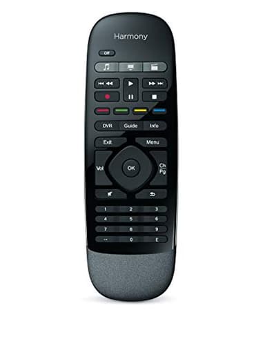 Logitech Harmony Smart Control with Smartphone App and Simple All In One Remote - Black