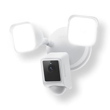 WYZE Floodlight Camera v2, Security Camera Outdoor, 2K HD with Color Night Vision, 2800-Lumen LEDs, 160° Wide View, 105dB Siren, Works with Alexa & Google Assistant, Wired, Free Expert Support