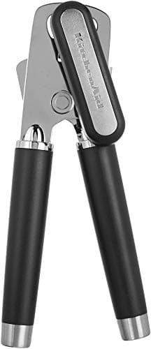 KitchenAid Gourmet Multifunction Can Opener/Bottle Opener, 8.36-Inch, Black